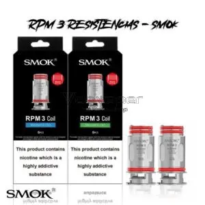 RPM 3 Meshed Coil Resistencias - Smok