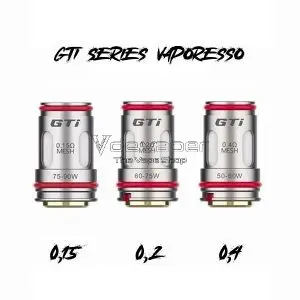 GTi Mesh Resistencias - Vaporesso