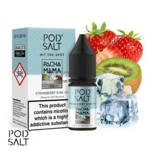 Strawberry Kiwi Ice Fusion Pachamama Sales 10ml - Pod Salt