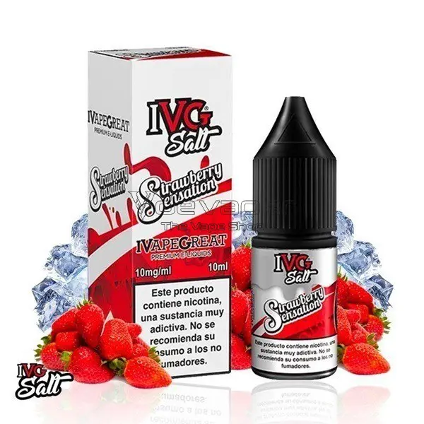 Strawberry Sensation Sales 10ml - IVG Salts