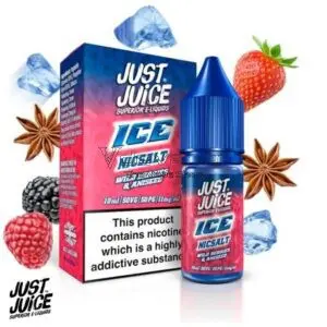 Wild Berries & Aniseed Ice Sales 10ml - Just Juice Salts