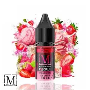 Strawberry ICE Cream Sales 10ml - Magnum Vape Salts