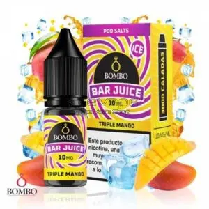 Triple Mango ICE Sales 10ml - Bar Juice Bombo Pod Salts