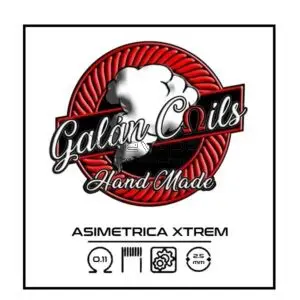 Resistencias Asimetrica XTREM Dual 0.11 / 0.12 Ohms - Galan Coils