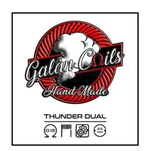 Resistencias Thunder Dual 0.13 Ohms - Galan Coils
