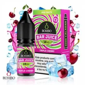 Triple Cherry ICE Sales 10ml - Bar Juice Bombo Pod Salts