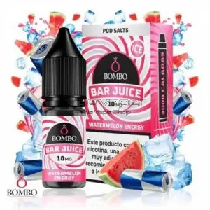 Watermelon Energy ICE Sales 10ml - Bar Juice Bombo Pod Salts