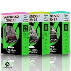 Cartucho Pod Resistencia Luxe COREX 2.0 - Vaporesso