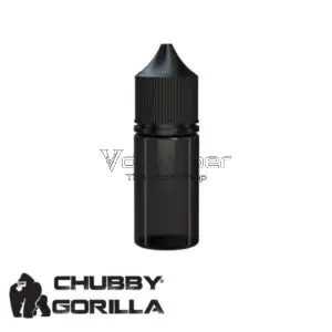 Bote Chubby Vacio Pet Negro 30ml V3 Short