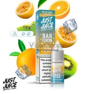 Kiwi Passion Orange BAR Sales 10ml - BAR NICSALT By Just Juice