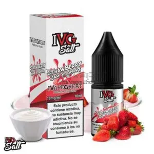 Strawberry Jam Yoghurt Sales 10ml - IVG Salts
