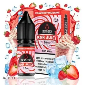 Strawberry Milkshake ICE Sales 10ml - Bar Juice Bombo Pod Salts
