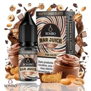 Nutty Chocolate Sales 10ml - Bar Juice Bombo Pod Salts