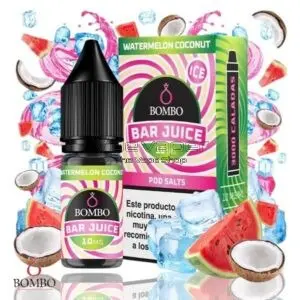 Watermelon Coconut ICE Sales 10ml - Bar Juice Bombo Pod Salts