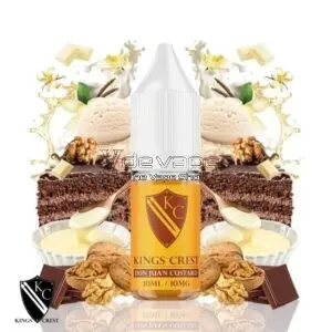 Don Juan Custard Sales 10ml - Kings Crest Salts