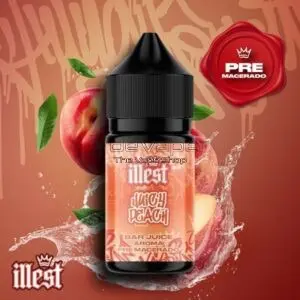 juicy-peach-aroma-15ml-30ml-longfill-illest-vdevaper-valdemoro-tienda-vaper-eliquid-alquimia-premacerado-premium-Vapeodistro-Spain