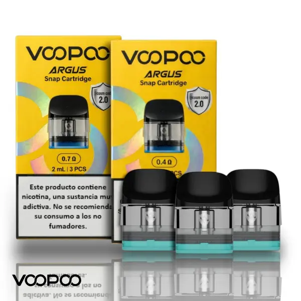 Cartucho Voopoo SNAP compatible con Argus P3 con resistencia integrada