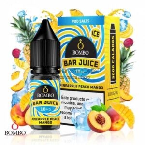 Pineapple Peach Mango ICE Sales 10ml - Bar Juice Bombo Pod Salts