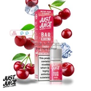 Cherry BAR Sales 10ml - BAR NICSALT By Just Juice