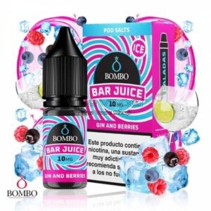 Gin & Berries ICE Sales 10ml - Bar Juice Bombo Pod Salts