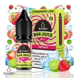 Strawberry Lime ICE Sales 10ml - Bar Juice Bombo Pod Salts